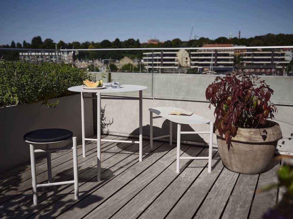 Zone Denmark Podsedák pro židle Disc 33x2,2cm Black