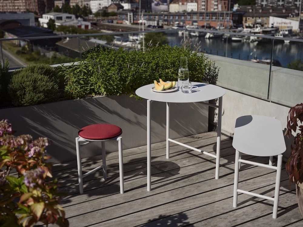 Zone Denmark Podsedák pro židle Disc 33x2,2cm Cherry Red