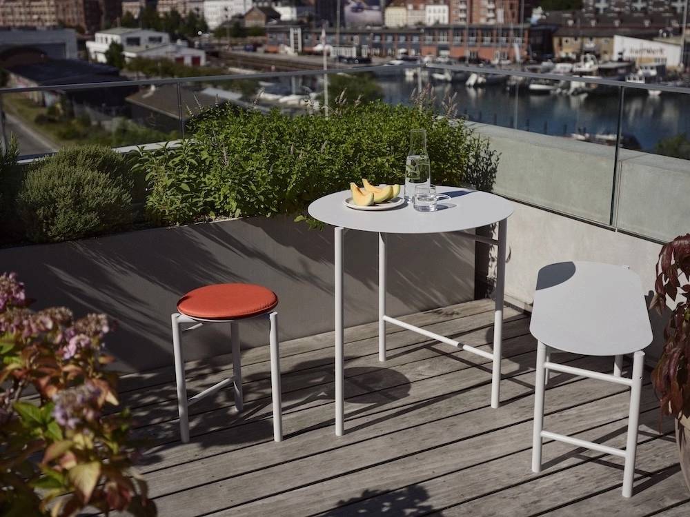 Zone Denmark Podsedák pro židle Disc 33x2,2cm Orange Crush