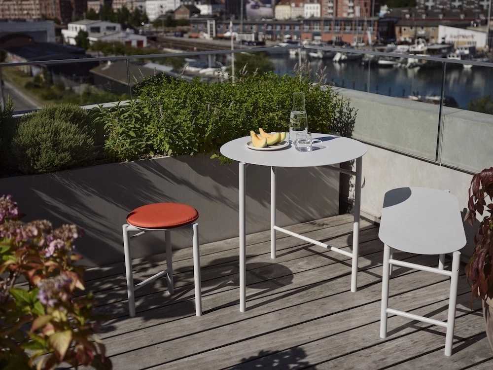 Zone Denmark Podsedák pro židle Disc 33x2,2cm Orange Crush