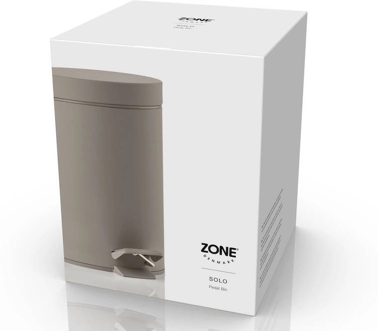 Zone Denmark Koupelnový pedálový koš 3l Solo Taupe