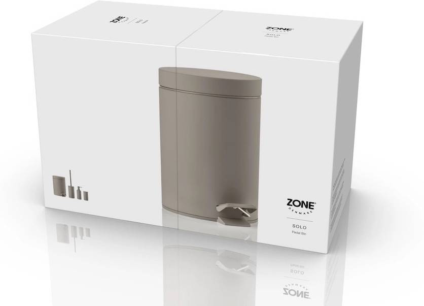 Zone Denmark Koupelnový pedálový koš 3l Solo Taupe