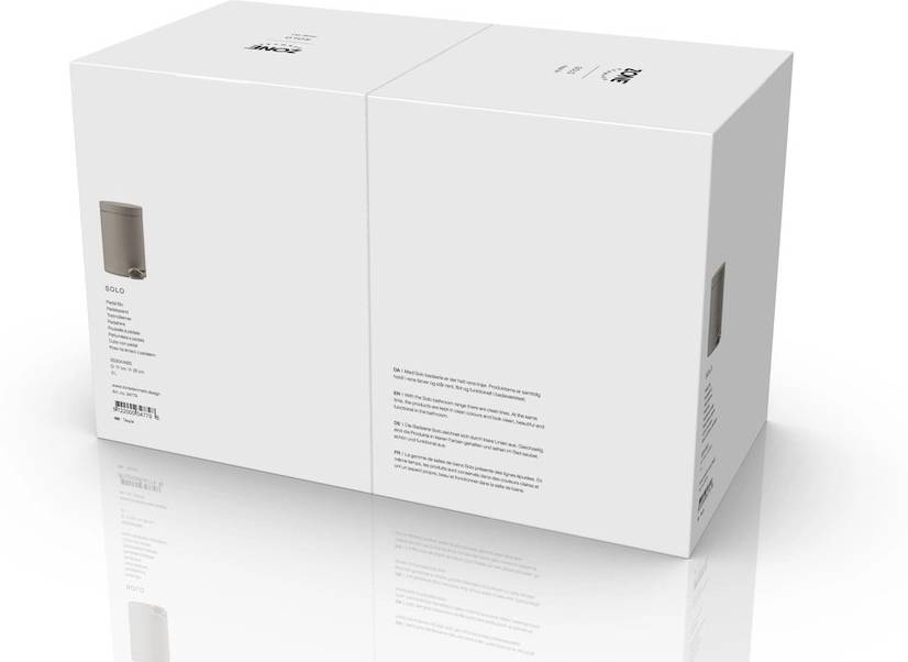 Zone Denmark Koupelnový pedálový koš 3l Solo Taupe