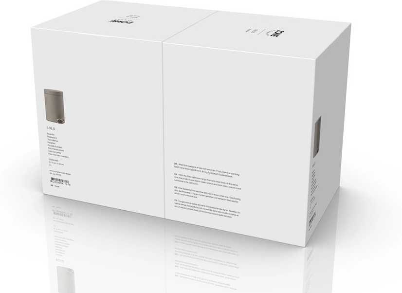 Zone Denmark Koupelnový pedálový koš 3l Solo Taupe