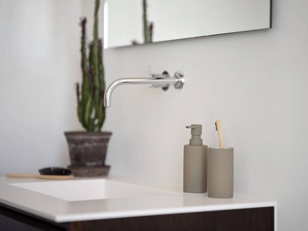 Zone Denmark Kelímek na zubní kartáček Solo Taupe