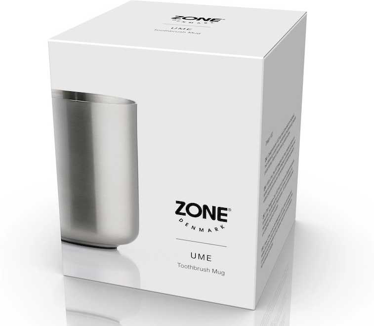 Zone Denmark Kelímek na zubní kartáček Ume Steel