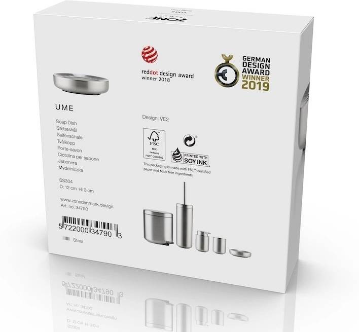 Zone Denmark Tácek na mýdlo Ume Steel