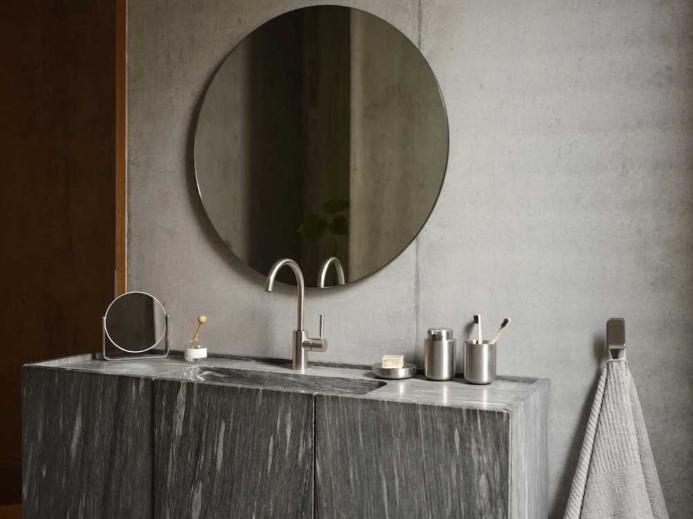 Zone Denmark Kosmetické stolní zrcadlo Ume Steel