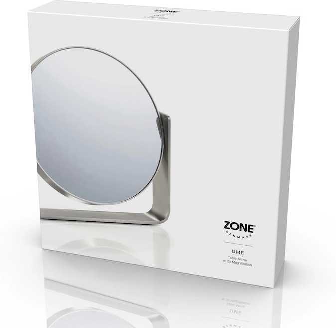 Zone Denmark Kosmetické stolní zrcadlo Ume Steel