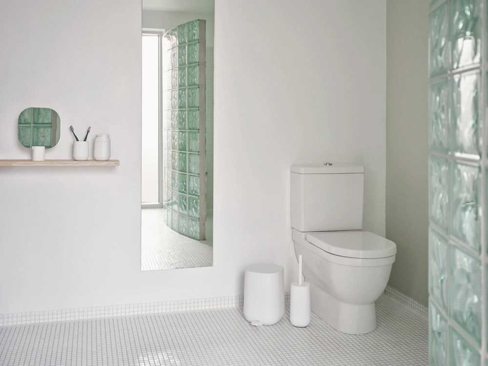 Zone Denmark Kartáč na WC Time White