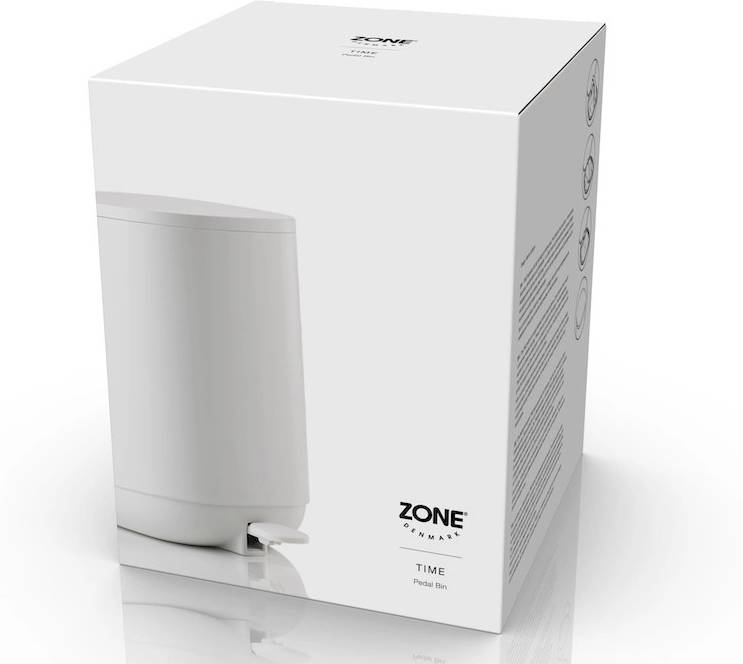 Zone Denmark Koupelnový pedálový koš 3l Time Shite