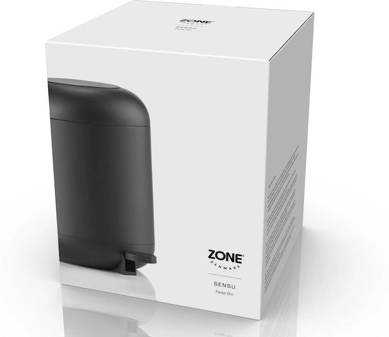 Zone Denmark Koupelnový pedálový koš 4l Sensu Black