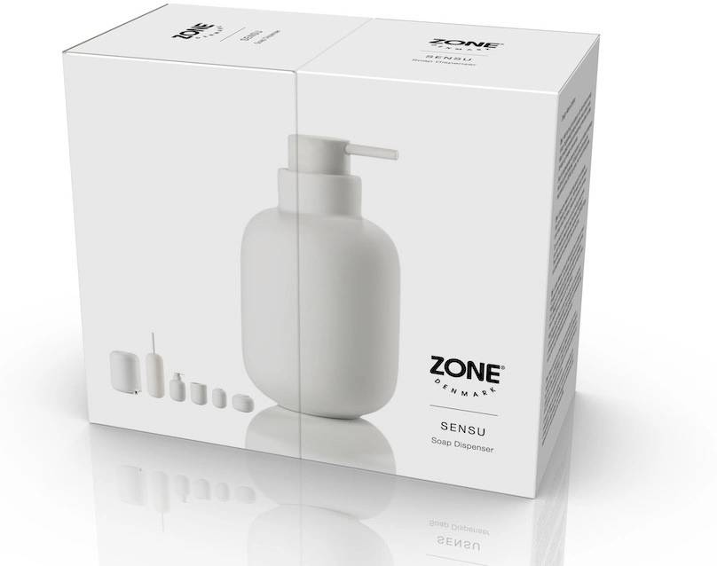 Zone Denmark Dávkovač mýdla Sensu White