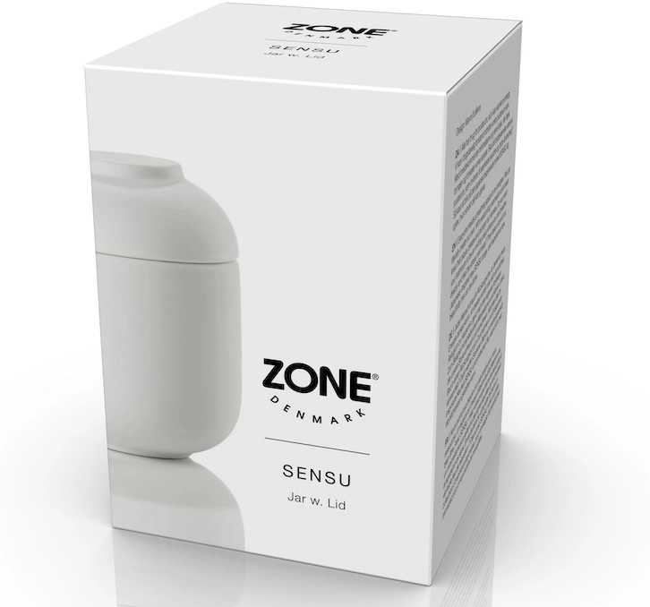 Zone Denmark Dóza s víkem 6,5x9 Sensu White