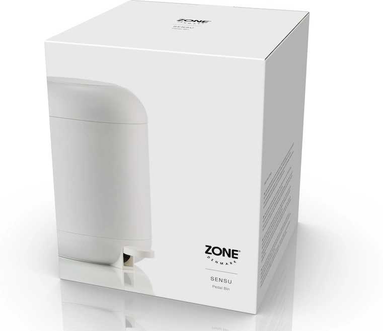 Zone Denmark Koupelnový pedálový koš 4l Sensu White