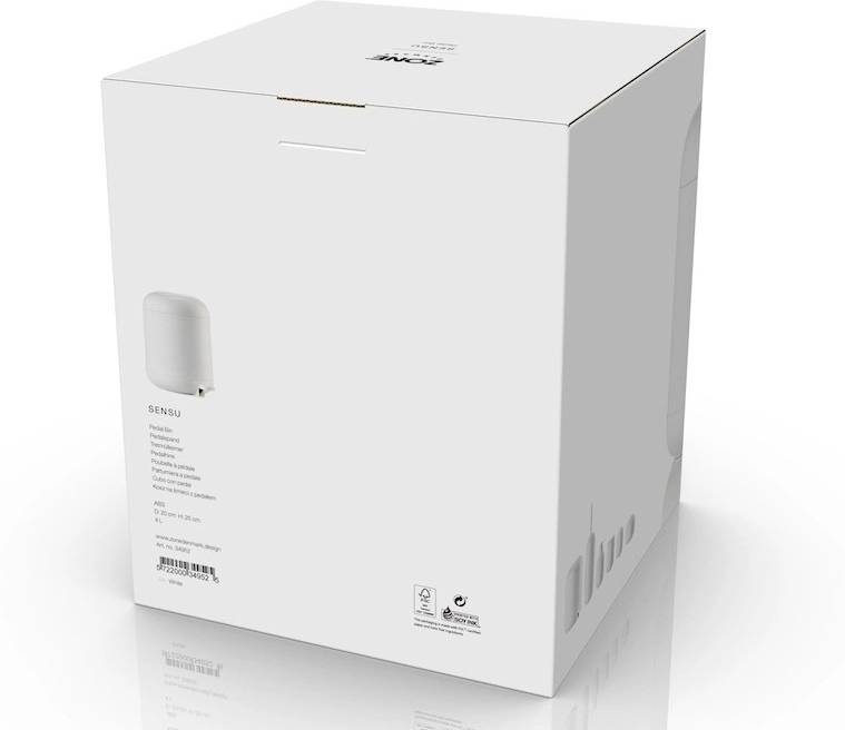 Zone Denmark Koupelnový pedálový koš 4l Sensu White