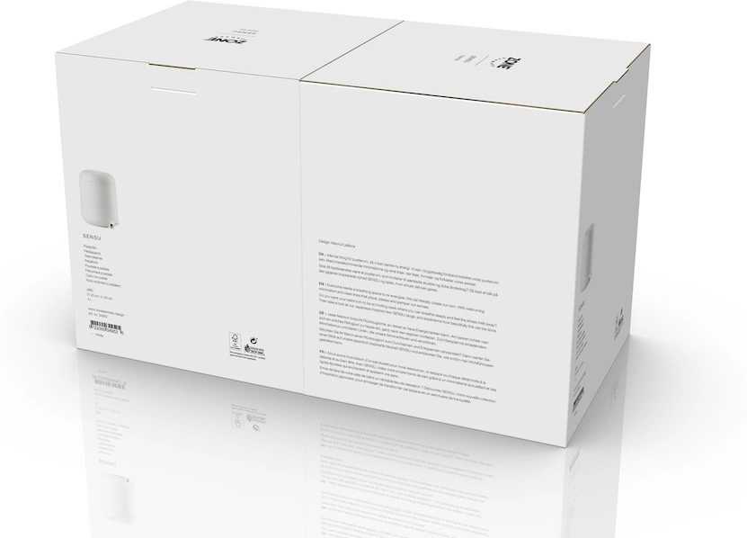 Zone Denmark Koupelnový pedálový koš 4l Sensu White