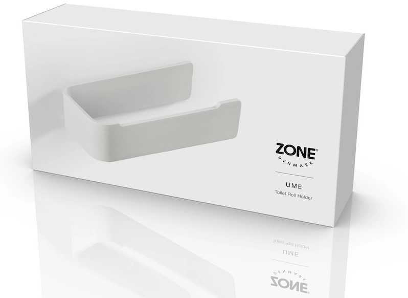 Zone Denmark Držák na toaletní papír Ume White