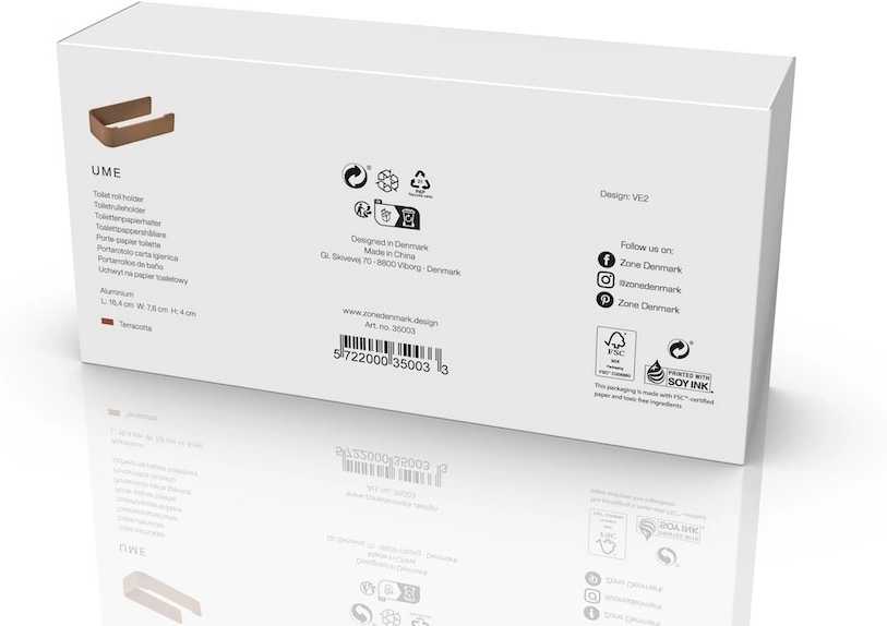 Zone Denmark Držák na toaletní papír Ume Terracotta