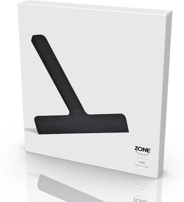 Zone Denmark Koupelnová stěrka se stojánkem Ume Black