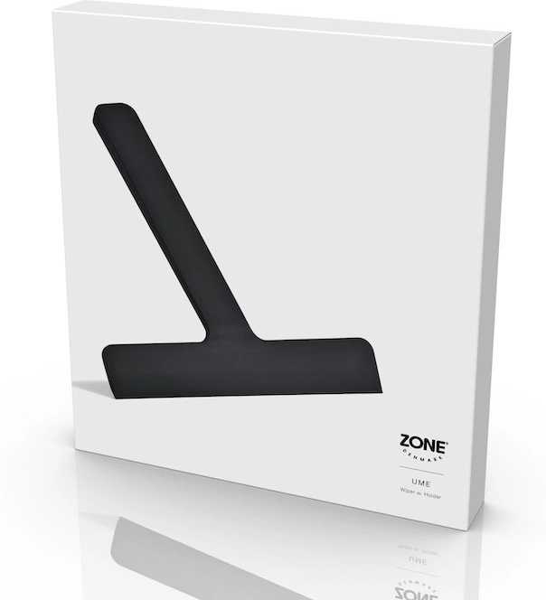 Zone Denmark Koupelnová stěrka se stojánkem Ume Black