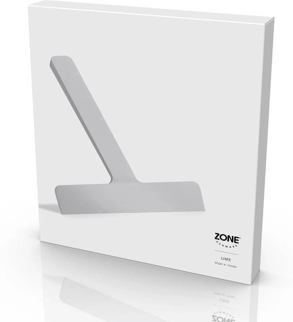 Zone Denmark Koupelnová stěrka se stojánkem Ume Soft Grey