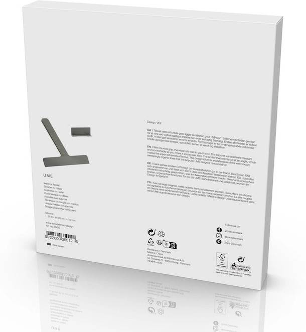 Zone Denmark Koupelnová stěrka se stojánkem Ume Olive Green