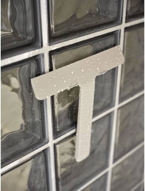 Zone Denmark Koupelnová stěrka se stojánkem Ume Taupe