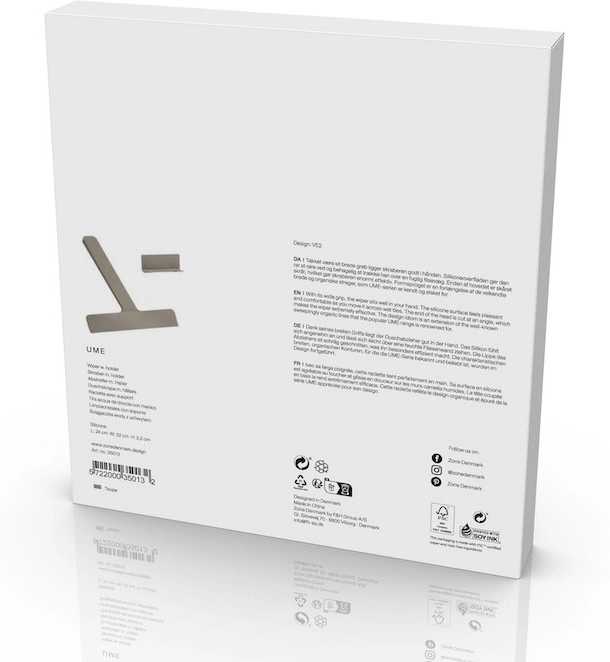 Zone Denmark Koupelnová stěrka se stojánkem Ume Taupe