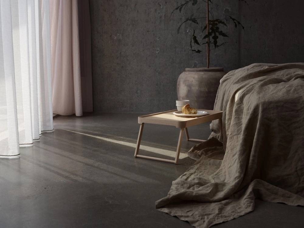 Zone Denmark Rozkládací stolek Inu Ash