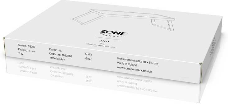 Zone Denmark Rozkládací stolek Inu Ash