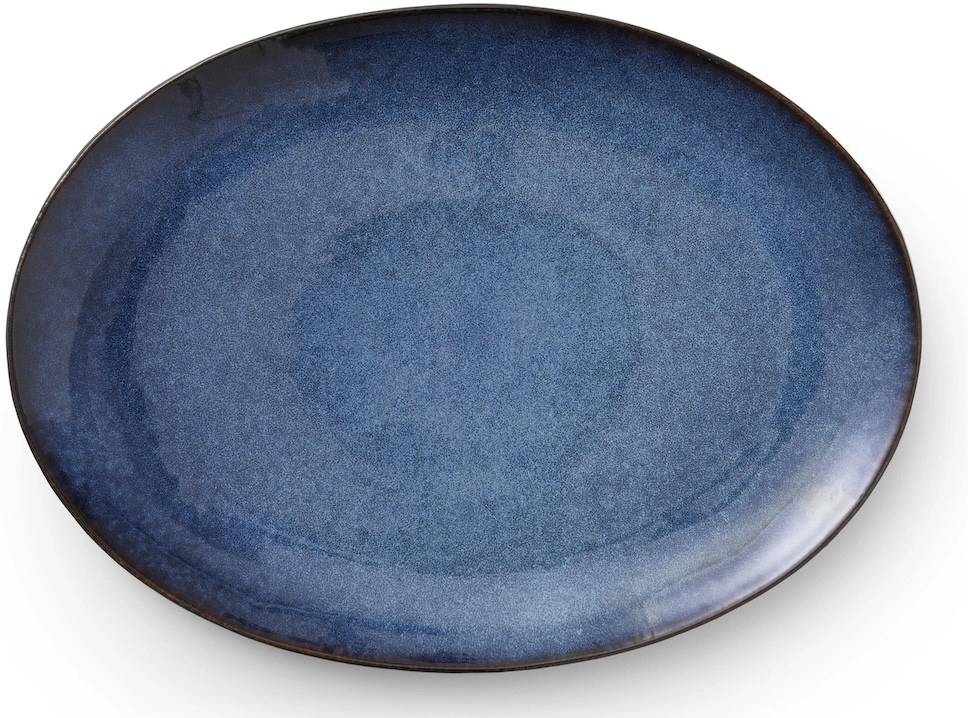Bitz Oválná servírovací mísa 45x34cm Black/Dark Blue