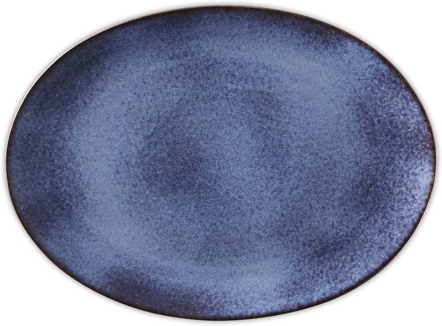 Bitz Oválná servírovací mísa 45x34cm Black/Dark Blue