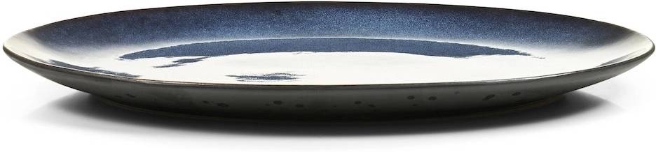 Bitz Oválná servírovací mísa 45x34cm Black/Dark Blue