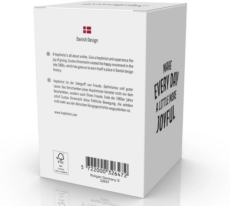 Hoptimist Figurka Hoptimist Roligan Německo S Bílá