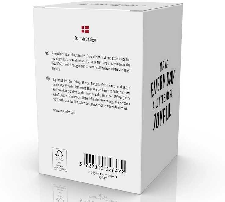 Hoptimist Figurka Hoptimist Roligan Německo S Bílá