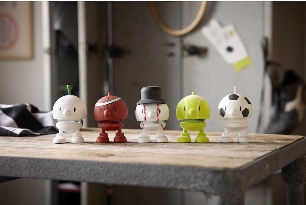 Hoptimist Figurka Hoptimist Basketbalový míč Bumble S Orange