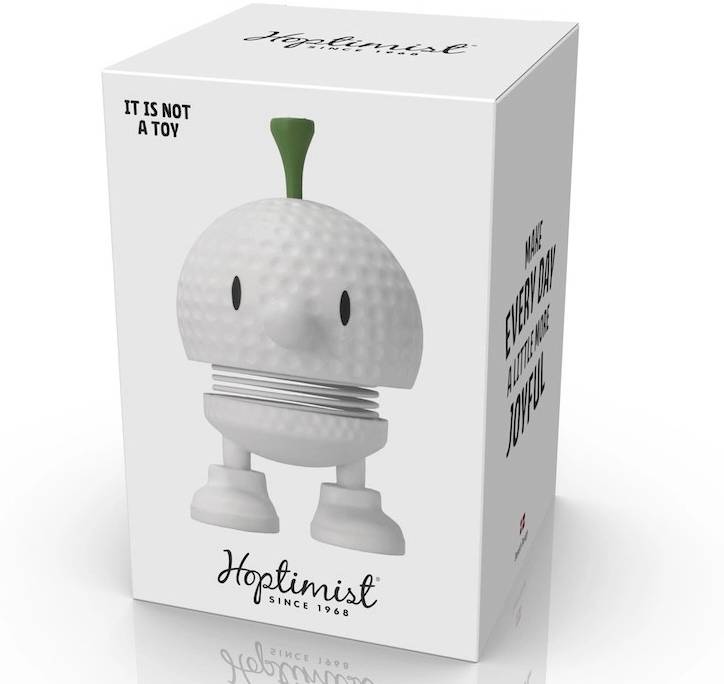 Hoptimist Figurka Hoptimist Golfový míček Bumble S White