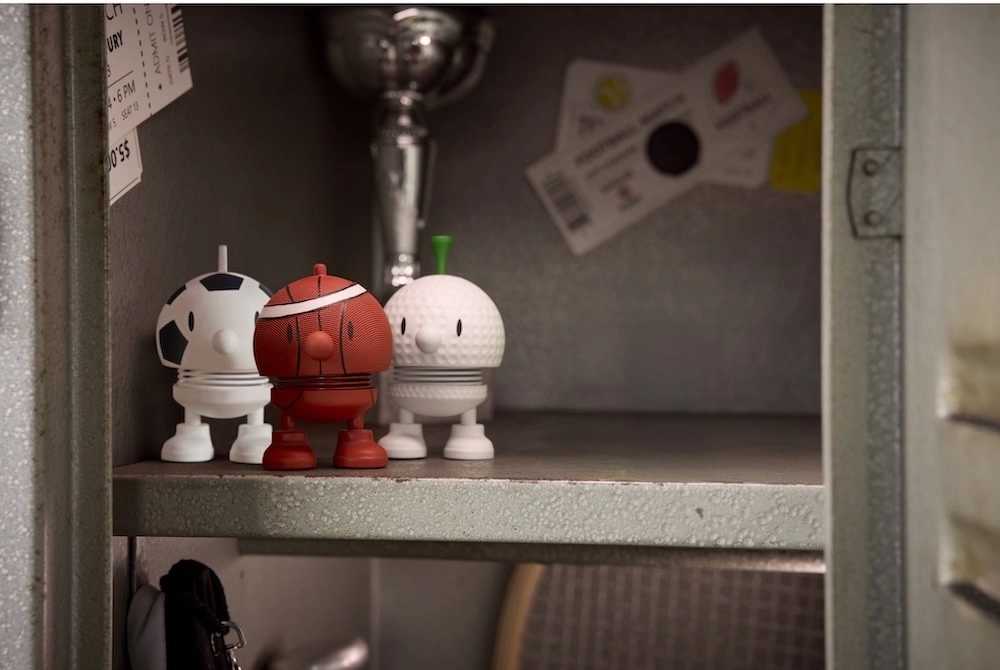 Hoptimist Figurka Hoptimist Fotbalový míč Bumble S White