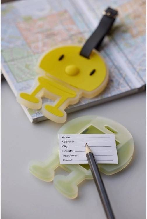 Hoptimist Jmenovka na zavadlo Yellow