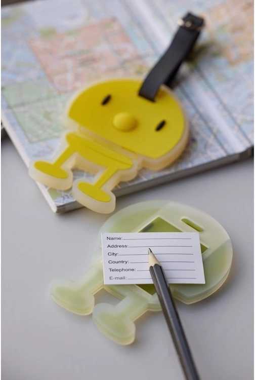 Hoptimist Jmenovka na zavadlo Yellow