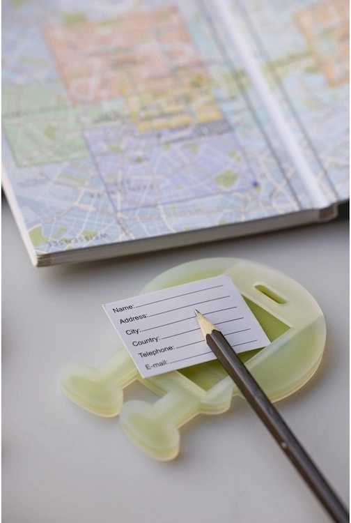 Hoptimist Jmenovka na zavadlo Yellow