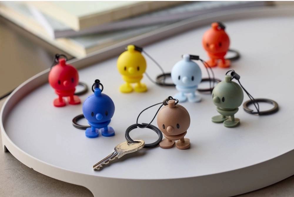 Hoptimist Klíčenka Hoptimist Bumble Dark Blue