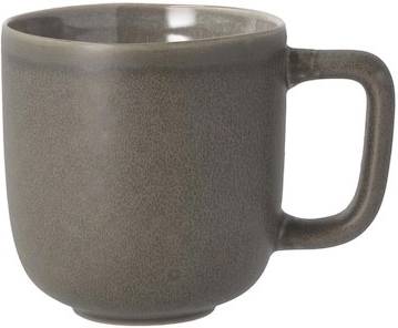 Villa Collection Kameninový hrnek s ouškem Shoku Warm Brown 23 cl