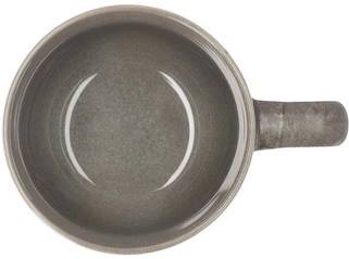 Villa Collection Kameninový hrnek s ouškem Shoku Warm Brown 23 cl