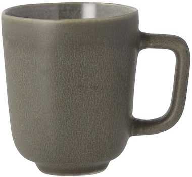 Villa Collection Kameninový hrnek s ouškem Shoku Warm Brown 33 cl