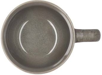 Villa Collection Kameninový hrnek s ouškem Shoku Warm Brown 33 cl