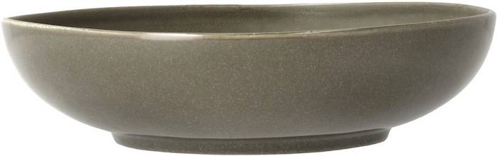 Villa Collection Kameninová polévková miska Shoku Warm Brown 23 cm