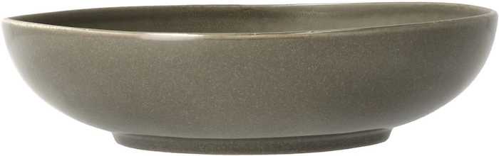 Villa Collection Kameninová polévková miska Shoku Warm Brown 23 cm