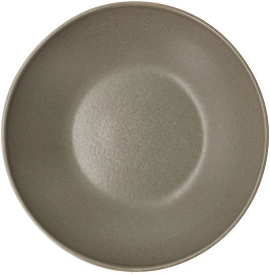 Villa Collection Kameninová polévková miska Shoku Warm Brown 23 cm